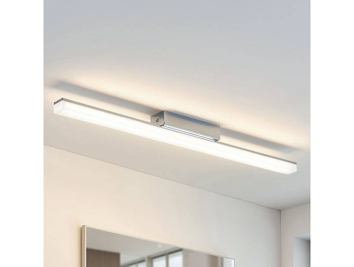 Levke LED Plafonnier IP44 Chrome/White - Lindby - Salle de bains - Moderne - Plastique - Angulaire