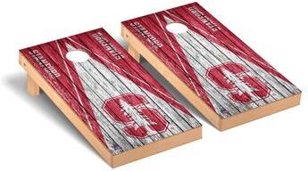 Skip's Garage Stanford Cardinal 2x4 Pro Cornhole Boards - V4