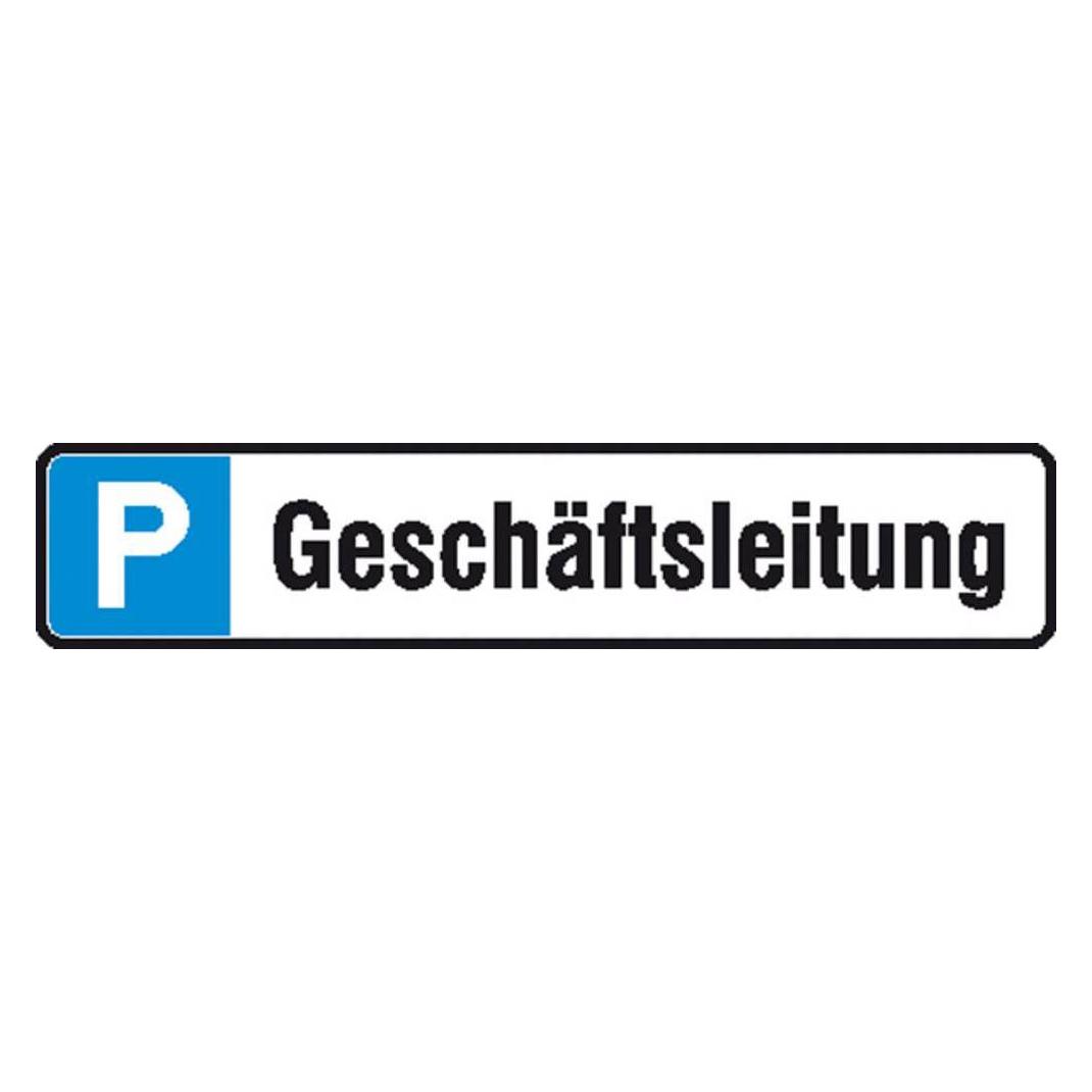SafetyMarking Parkplatzschild P Geschäftsleitung (11.5533)