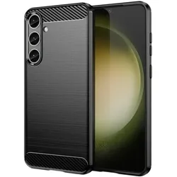 DLH Coque silicone noire pour SAMSUNG Galaxy (Samsung Galaxy S25 FE), Smartphone Hülle, Schwarz