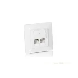 Equip Cat.5e Deutsche Modulblende Frontplatte, 5pcs/pack