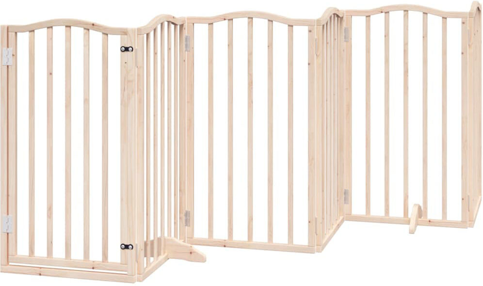 Archie & Oscar Deance Solid Wood Dog House Door Beige 90cm H x 300cm W x 2cm D