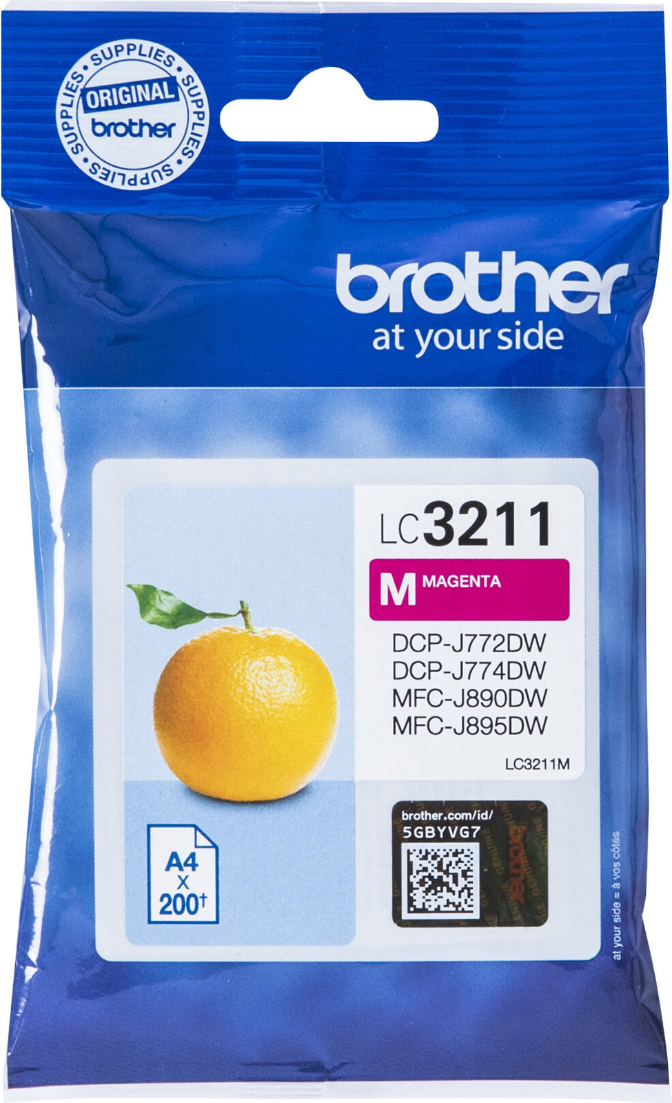 Brother LC3211M magenta inktpatroon