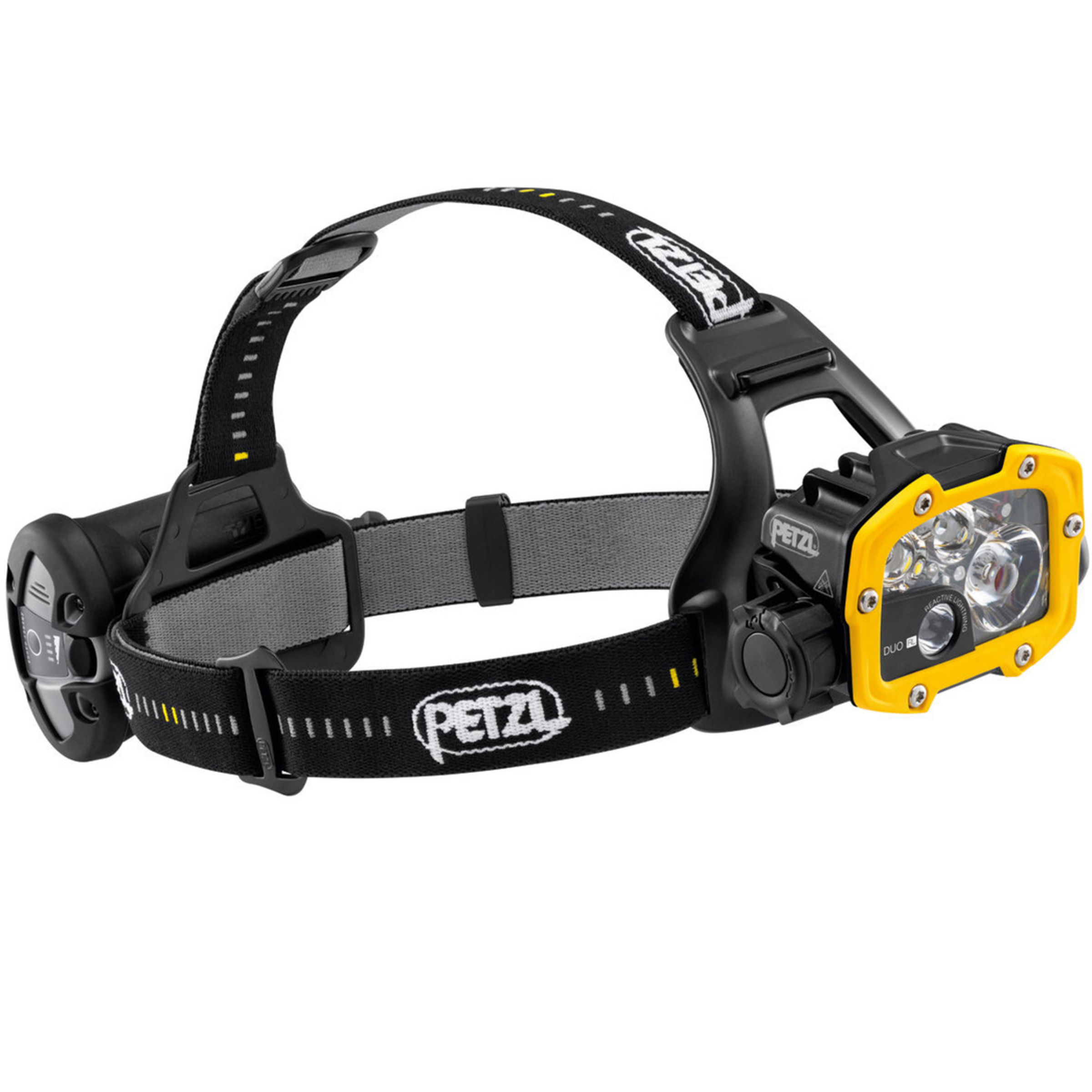 Petzl Duo RL Stirnlampe Stirnlampen schwarz Bergsteigen