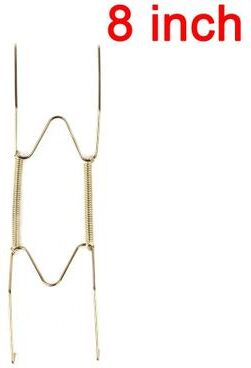 Uplifted Finds Invisible Wall Display Plate Hanger (W Type Spring Holder) 8 In