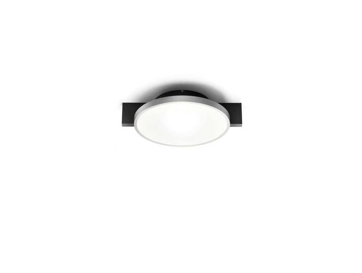 Plafonnier Inlay Round C1, noir/argent - Light-Point LIGHT-POINT Design by Studio F.A. Porsche - Chambre à coucher - Aluminium