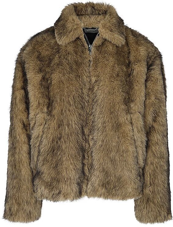 DRYKORN Jacke in Felloptik  RIKKO_F braun   S S