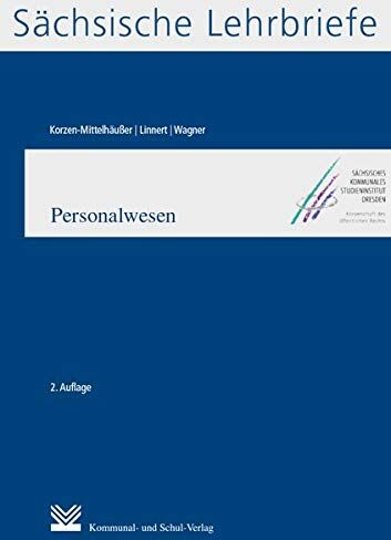 Sabine Korzen-Mittelhäußer - Personalwesen (SL 8): Sächsische Lehrbriefe - Preis vom 07.10.2026 11:45:10 h