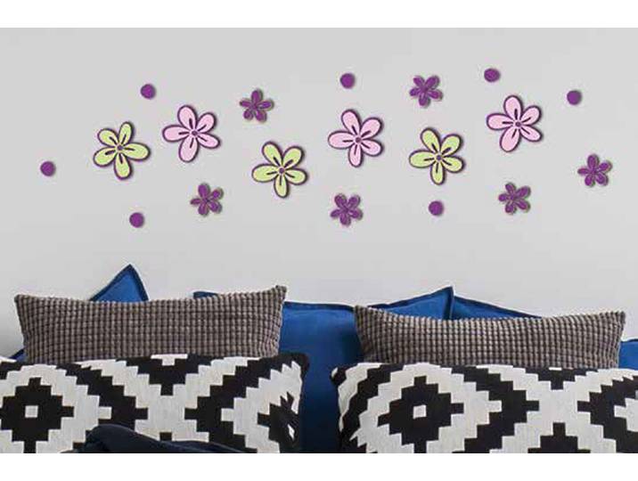 Crearreda Sticker Kleine Blumen 31 × 15 cm
