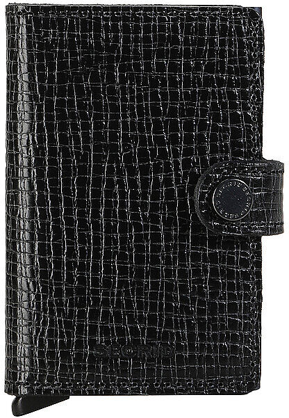SECRID Geldbörse - Miniwallet PALMELLATO Black  schwarz EG