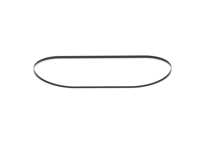 NEMO STUDIO lampe à suspension ZIRKOL OVALE 2,5x1,5 m DOWNLIGHT (noir 4000K - Aluminium verni)