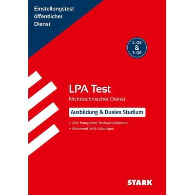 STARK LPA Test - Einstellungstest öffentlicher Dienst, Taschenbuch von Marion der Kammer,Steffen Walz, Stark Verlag GmbH, 978-3-8490-5621-6