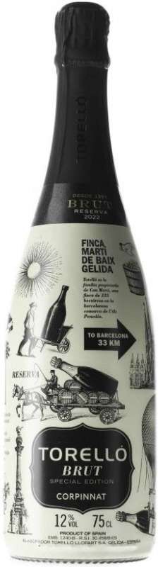 Torelló Brut Special Edition 2023 - Espumoso elegante de España con 12% de graduación