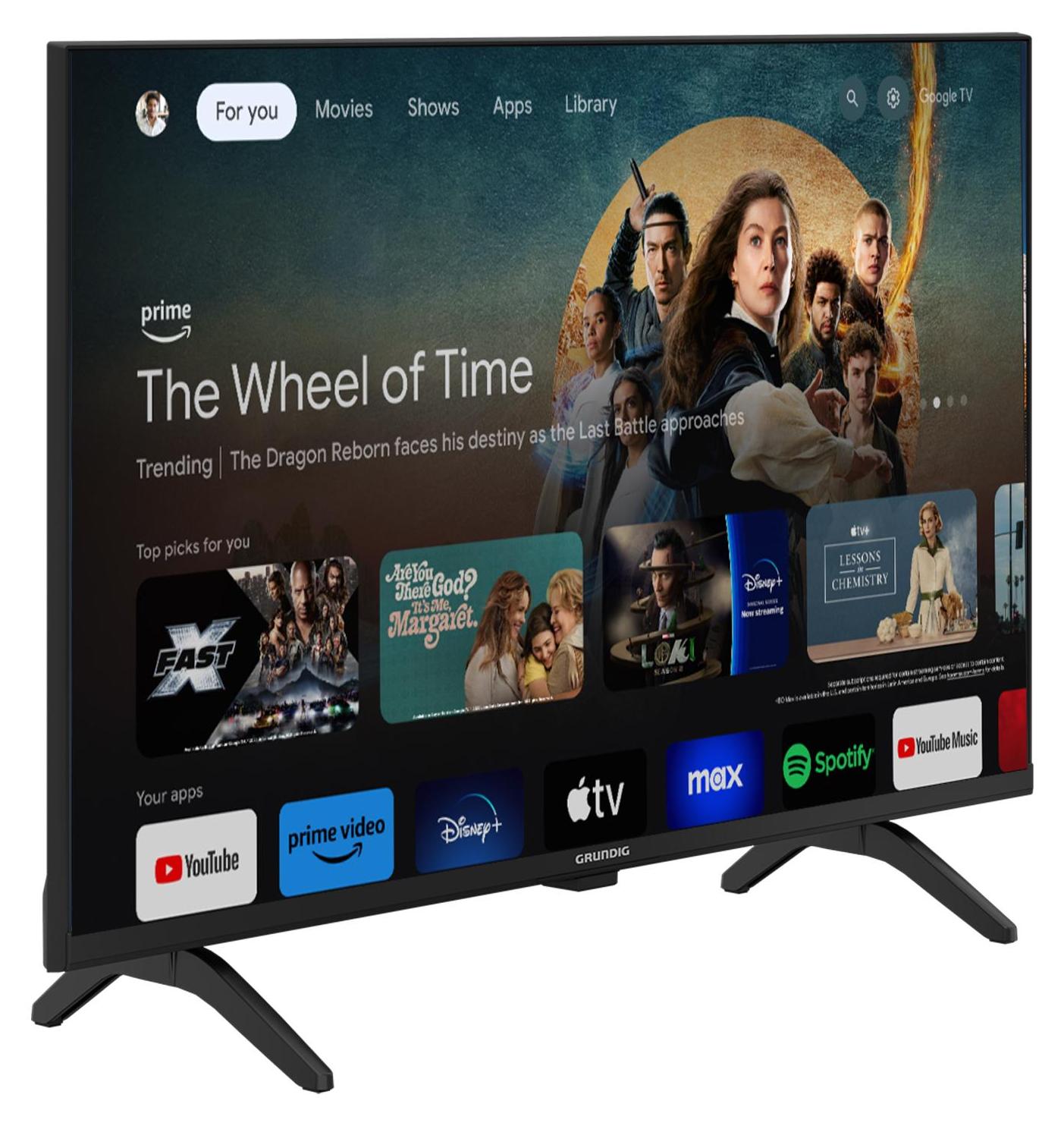 Grundig 32 GHB 6440 Fernseher Magic Fidelity Google TV Bluetooth RC_32GHB6440_B