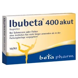 IBUBETA 400 akut Filmtabletten 10 St