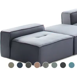 Sitting Bull »numberONE« Sofa Erweiterungselement Rückenlehne niedrig PG2 SEINE 326 ocre