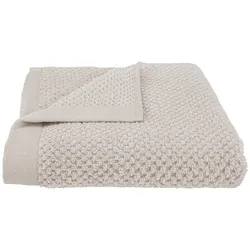 Handtuch Luise in Silberfarben ca. 50x100cm