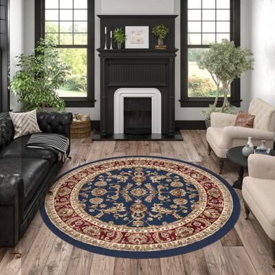 Alise Rugs Soho Traditional Floral Indoor Area Rug