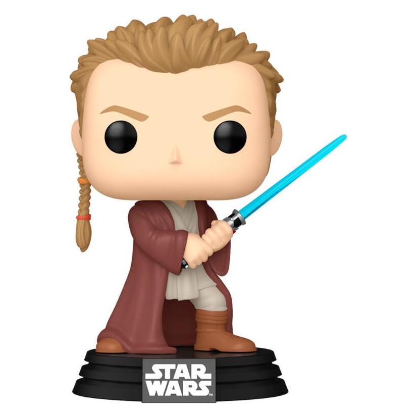 Funko Star Wars: Episode I - Die dunkle Bedrohung Anniversary POP! Vinyl Figur Obi-Wan(Young) 9 cm (OC76018)