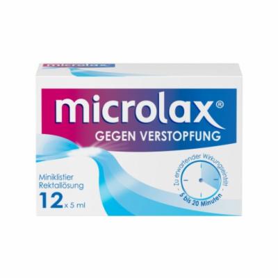 Kenvue Germany GmbH (OTC) MICROLAX Rektallösung Klistiere 12X5 ml 09651615