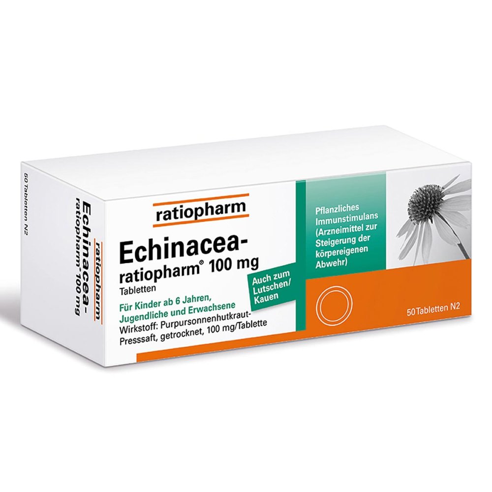 ratiopharm GmbH ECHINACEA-ratiopharm 100mg 03927157