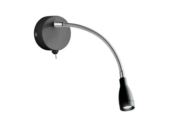 Searchlight Flexi Wall LED verstelbare wandlamp LED leeslamp zwart