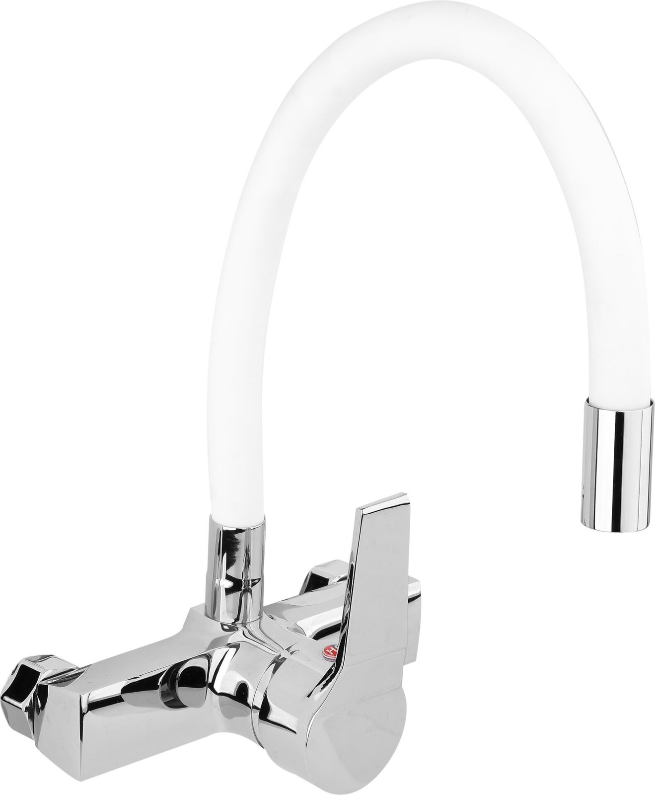 TRIZERATOP Keukenmengkraan met flexibele uitloop, wit