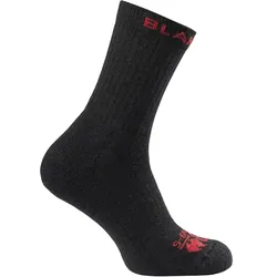 Flammschutz Wollsocken "2504" schwarz - 43-45 - schwarz