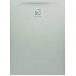 LAUFEN Pro Duschwanne H2129540770001 Marbond Ablauf kurze Seite hellgrau