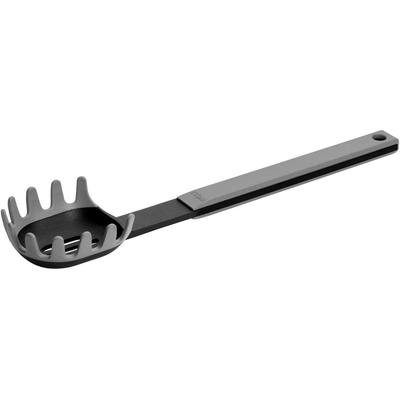 Nudellöffel WOLL "Cook it", grau, B:7,3cm H:3,8cm, Kunststoff, Silikon, Kochlöffel, aus hochwertigem Kunststoff und Silikon
