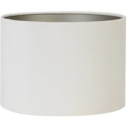 Lampenschirm VELOURS (LBH 20x20x15 cm) - weiß - LBH 20x20x15 cm