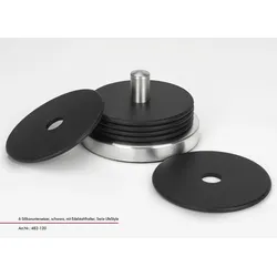 Untersetzer-Set JUSTINUS (BHT 10,50x7x10,50 cm) - bunt - BHT 10,50x7x10,50 cm