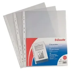 Esselte, Mappe, 395612200 Schutzfolie 150 x 210 mm (A5) Polypropylen (PP) 25 Stück (A5, 25x)