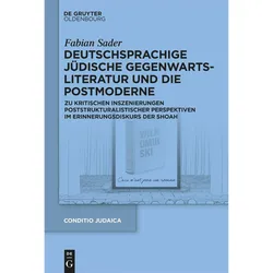 Sader:Deutschsprachige jüdische Gegenwa, Fachbücher