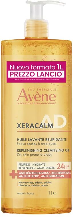 AVÈNE Xeracalm A.d Huile Lavante Relipidante 1000 ML
