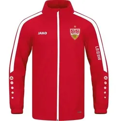 JAKO Kinder VfB Allwetterjacke Power, Größe 140 in Rot Rot