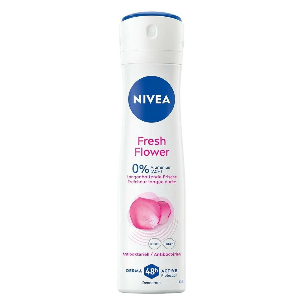 Nivea Fresh Flower Spray (Spray, 150 ml) (80058-01000-64)