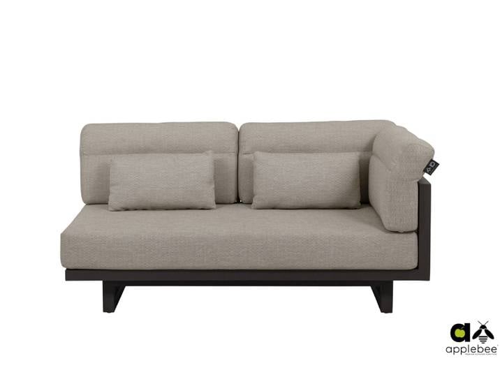Apple Bee Santorini Sofa Links Quartz / Aluminium