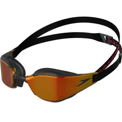 SPEEDO Herren Brille FASTSKIN HYPER ELITE MIR AU BLACK/GOLD, Größe ONE SIZE in Schwarz Schwarz