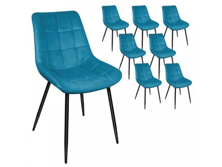Lot de 8 chaises de salon PEACHES salle à manger idéales pour les jardins les bistrots etc.