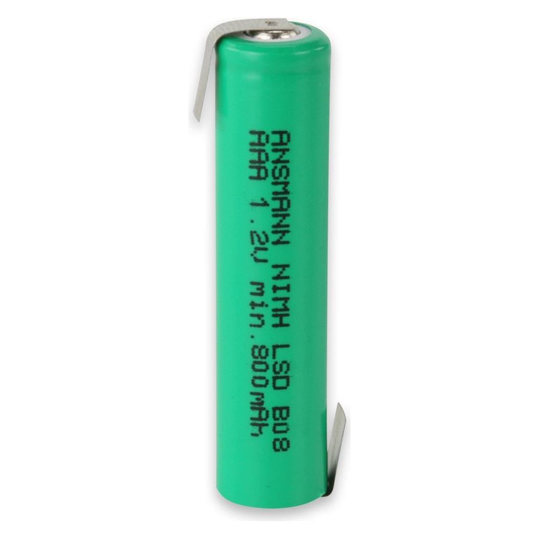 Ansmann LSD AAA 800mAh NiMH Flat Top Tagged (1 Stk., AAA, 800 mAh) (2311-3003)