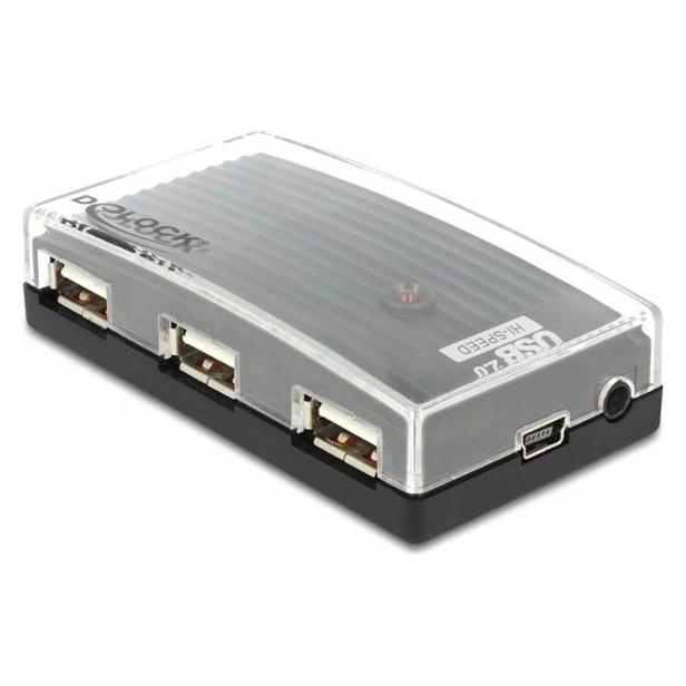 Delock Hub (USB-C, 4 Ports) (64203)