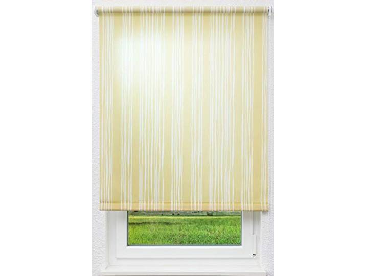 Sunlines Dekor Vertikalstreifen grün, Tageslicht, 102x180cm Seitenzugrollo, PES, 102 x 180