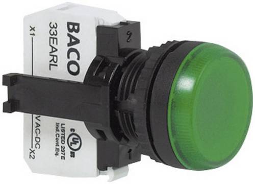 BACO L20SE20H Meldeleuchte mit LED-Element Grün 230 V/AC 1St.
