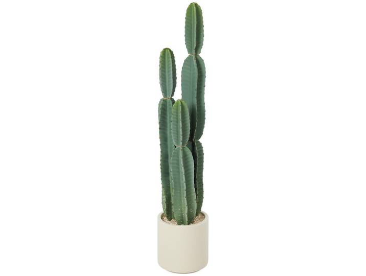 ComfortXL Kaktus De-08624 111 cm groß für Wohnzimmer & Büro Grün, Kunststoff, 111 cm, Dekoration, Blumen & Blumentöpfe, Kunstpflanzen