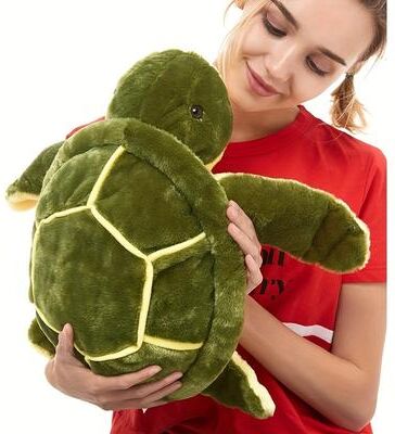 Perfect Picks Market Turtle Plush Toy Family Set, Stuffed Animal Babies & Mommy, Birthday Gift For Kids baby