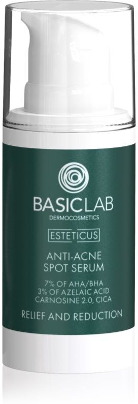 BasicLab Dermocosmetics Esteticus topical acne treatment With AHAs 15 ml