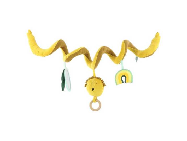 Trixie activiteitenspiraal Mr. Lion - geel