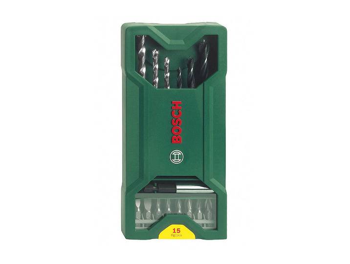 Bosch Mini-X-Line Bohrer‑ und Schrauberbit-Set 15-teilig
