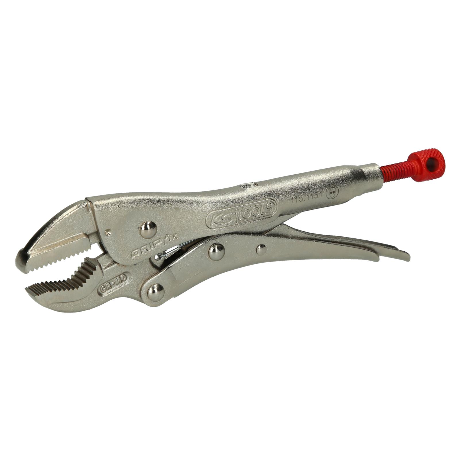 KS Tools Gripzange, V-Backen (185 mm) (115.1151)